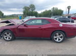 2018 Dodge Challenger Sxt Burgundy vin: 2C3CDZAG3JH236130