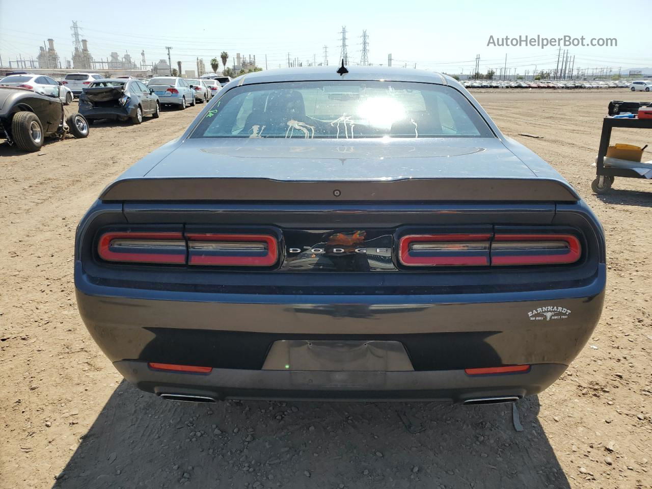 2018 Dodge Challenger Sxt Black vin: 2C3CDZAG3JH258841