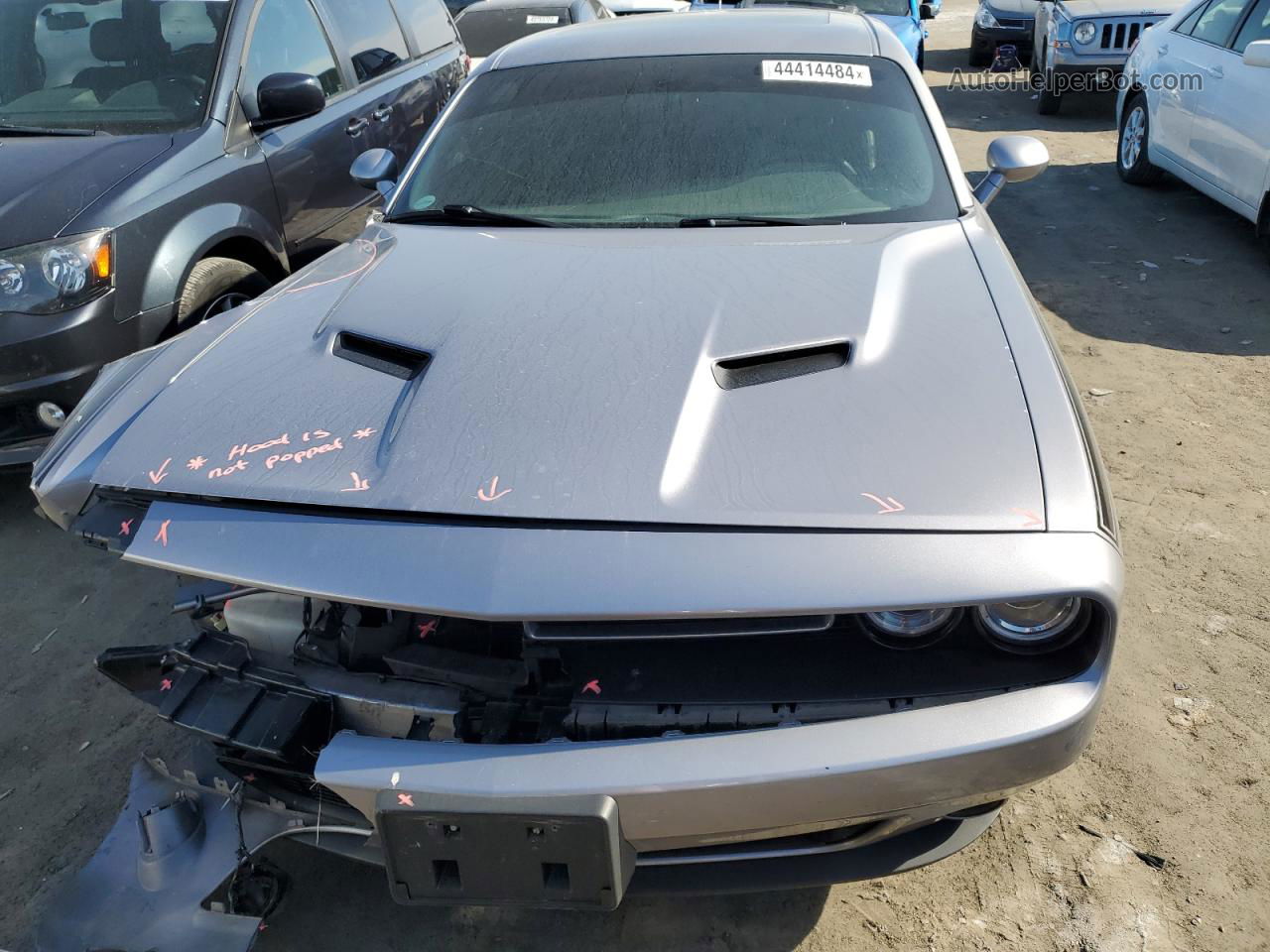 2018 Dodge Challenger Sxt Silver vin: 2C3CDZAG3JH259102