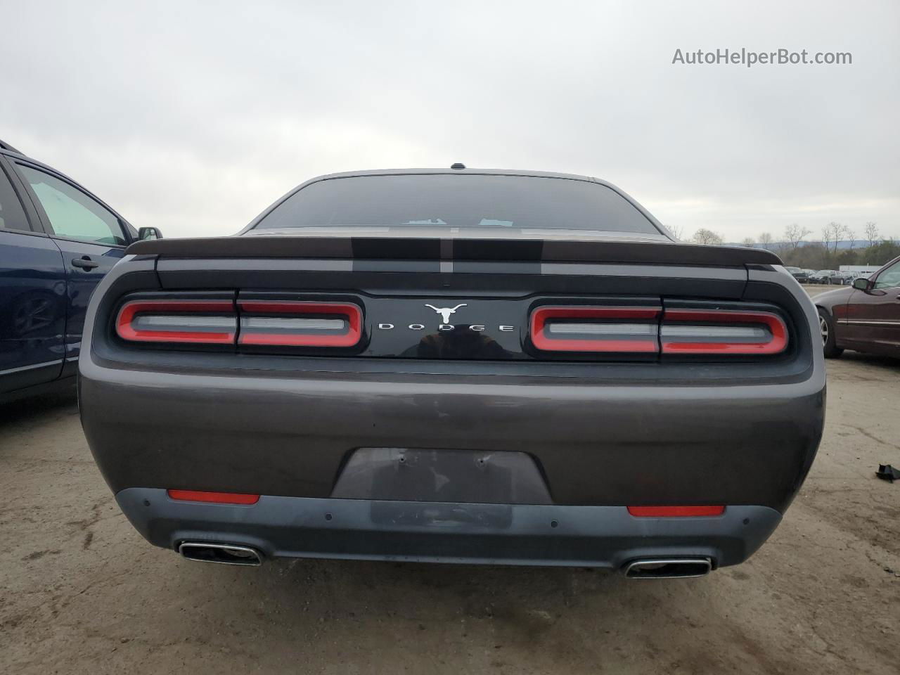 2015 Dodge Challenger Sxt Gray vin: 2C3CDZAG4FH775590