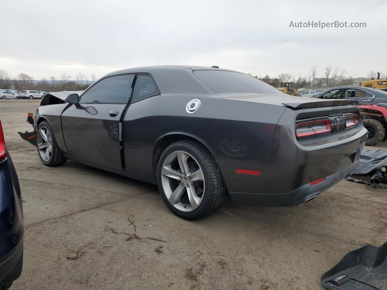 2015 Dodge Challenger Sxt Gray vin: 2C3CDZAG4FH775590