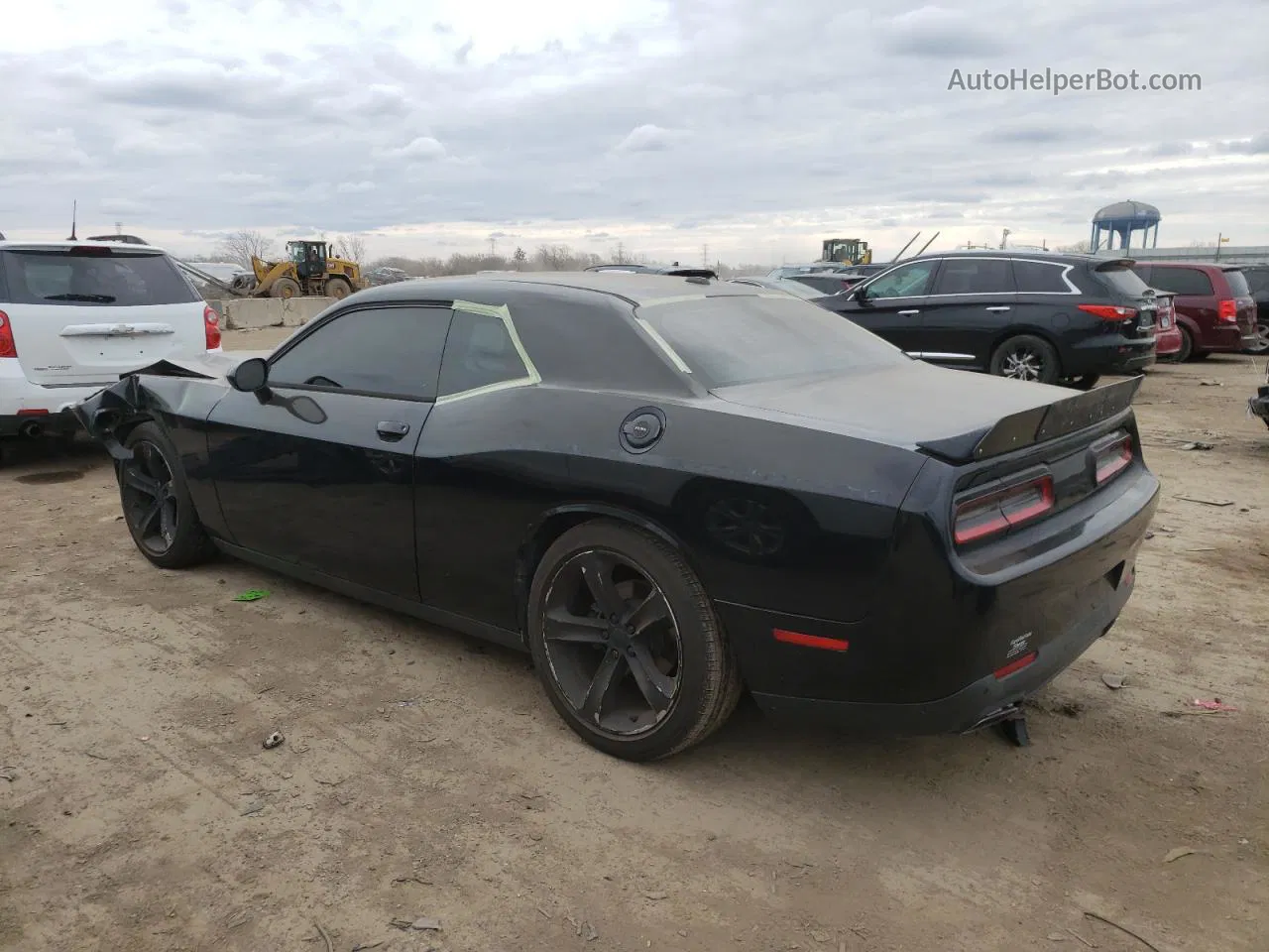 2015 Dodge Challenger Sxt Черный vin: 2C3CDZAG4FH805154