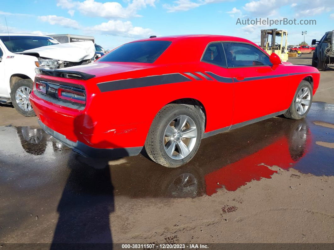 2015 Dodge Challenger Sxt Or R/t Red vin: 2C3CDZAG4FH860980