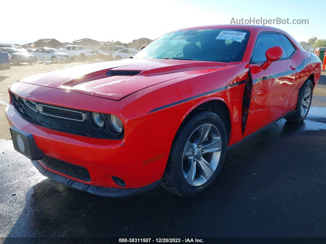 2015 Dodge Challenger Sxt Or R/t Красный vin: 2C3CDZAG4FH860980