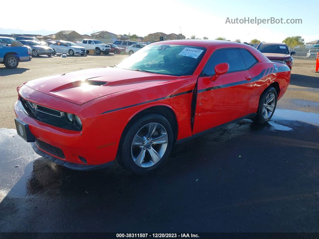 2015 Dodge Challenger Sxt Or R/t Red vin: 2C3CDZAG4FH860980