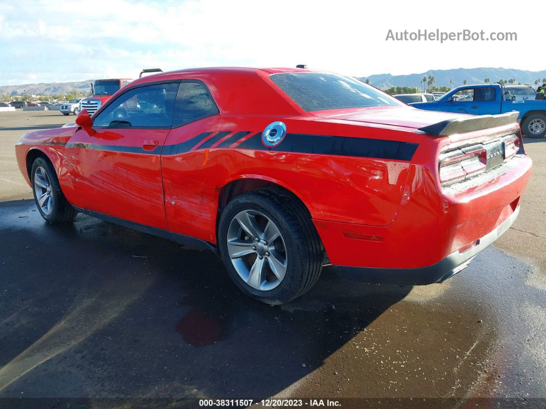 2015 Dodge Challenger Sxt Or R/t Red vin: 2C3CDZAG4FH860980