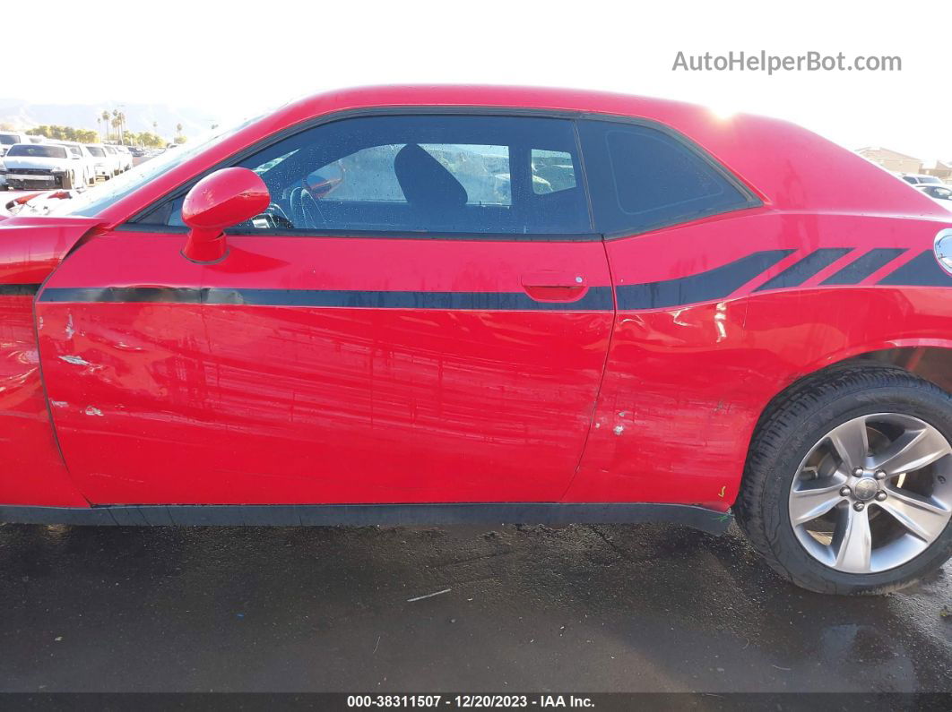 2015 Dodge Challenger Sxt Or R/t Red vin: 2C3CDZAG4FH860980