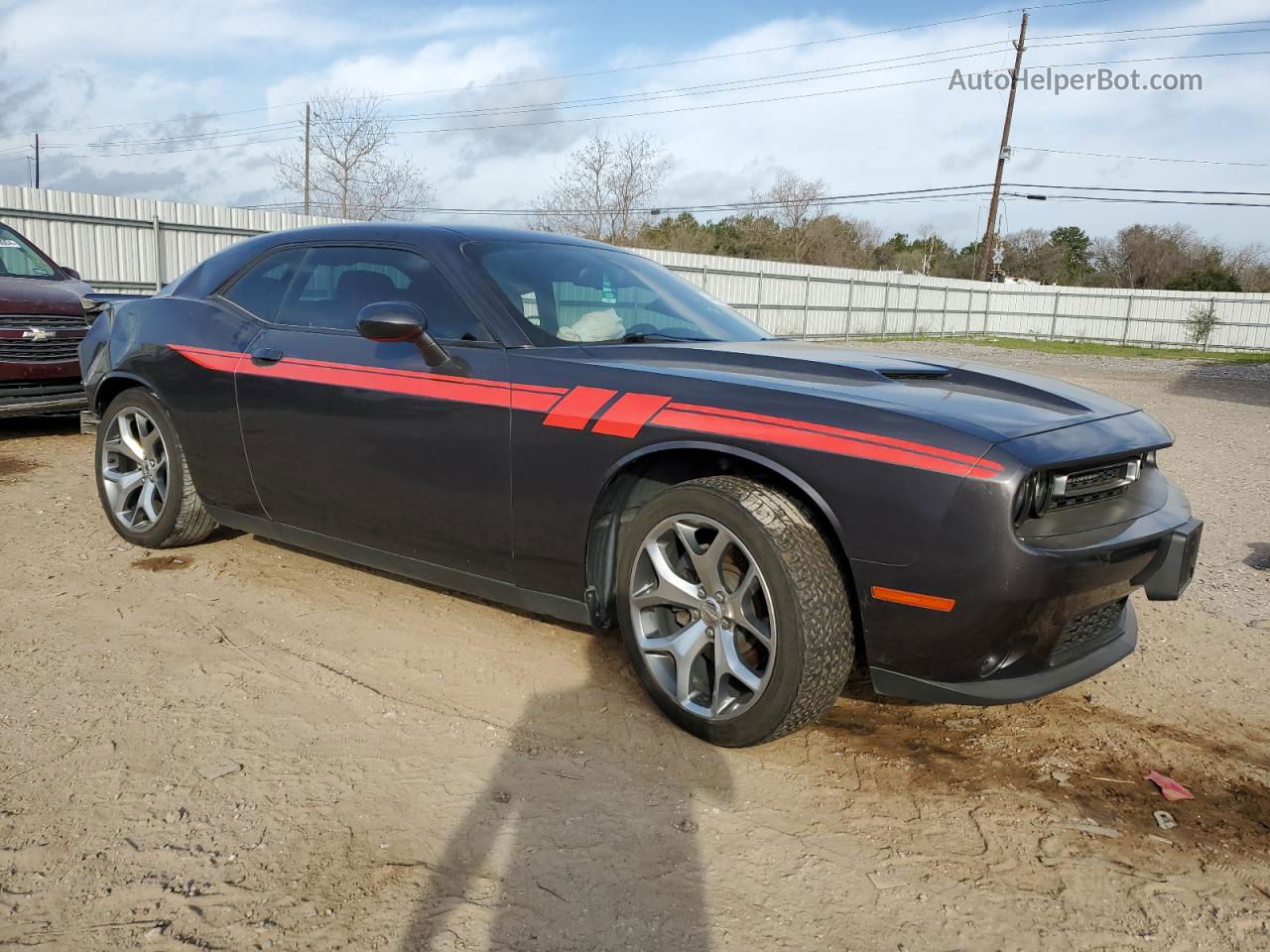 2016 Dodge Challenger Sxt Charcoal vin: 2C3CDZAG4GH137745