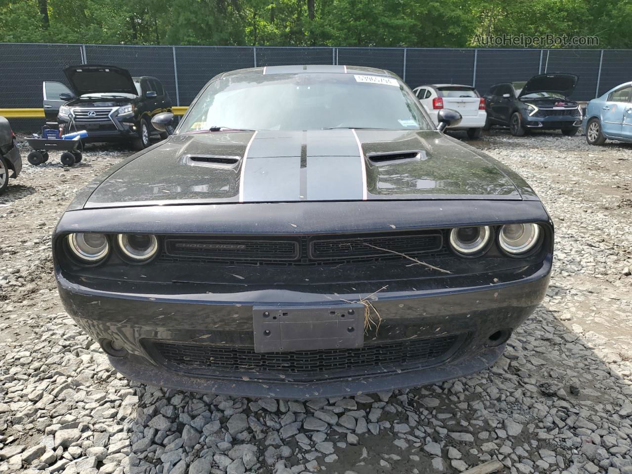 2016 Dodge Challenger Sxt Black vin: 2C3CDZAG4GH142850