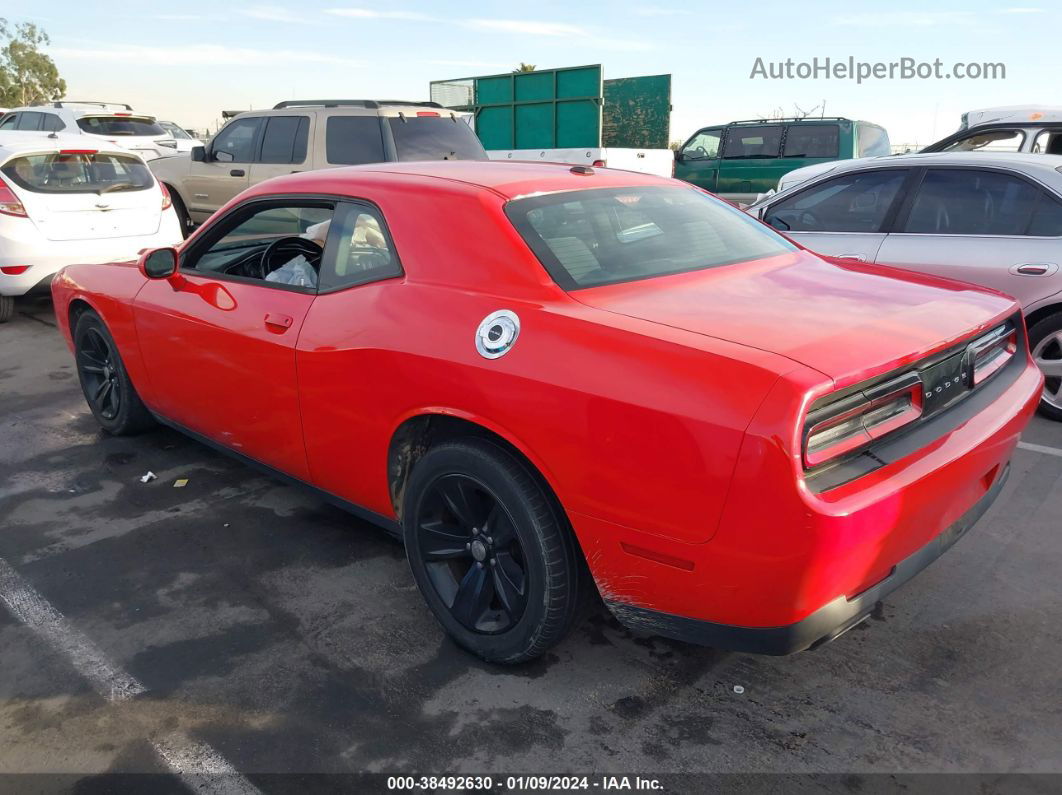 2016 Dodge Challenger Sxt Red vin: 2C3CDZAG4GH177081