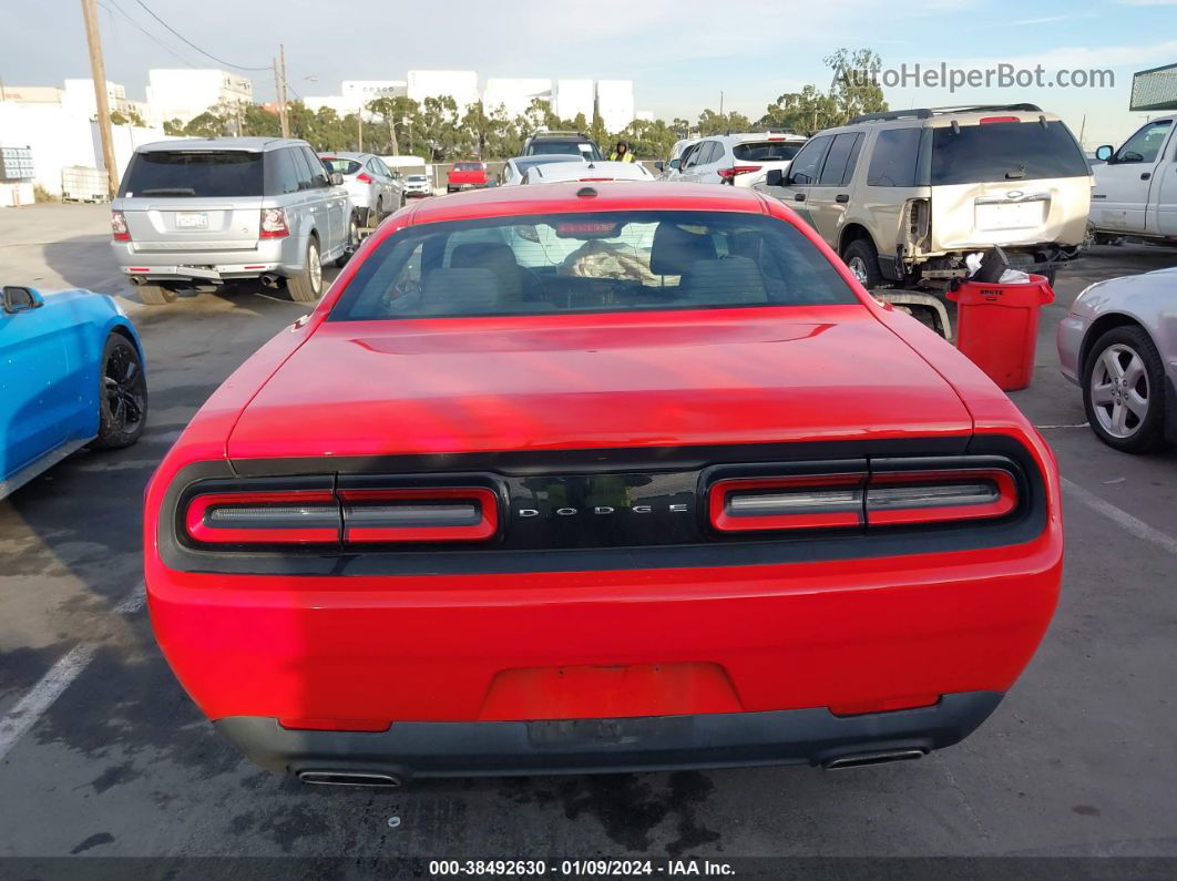 2016 Dodge Challenger Sxt Red vin: 2C3CDZAG4GH177081