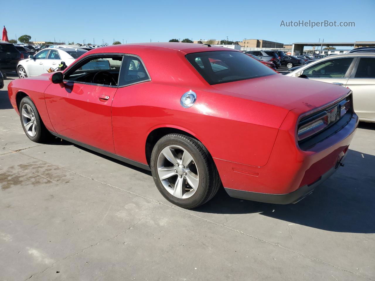 2016 Dodge Challenger Sxt Red vin: 2C3CDZAG4GH231754