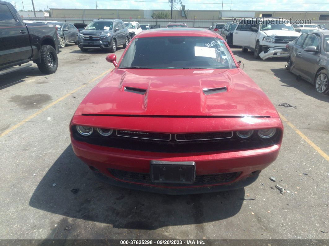 2016 Dodge Challenger Sxt Plus Red vin: 2C3CDZAG4GH300779