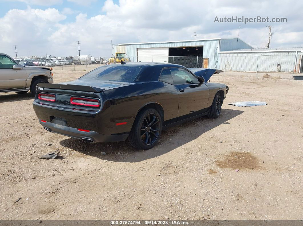 2017 Dodge Challenger Sxt Plus Black vin: 2C3CDZAG4HH519162