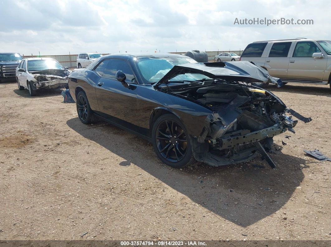 2017 Dodge Challenger Sxt Plus Black vin: 2C3CDZAG4HH519162