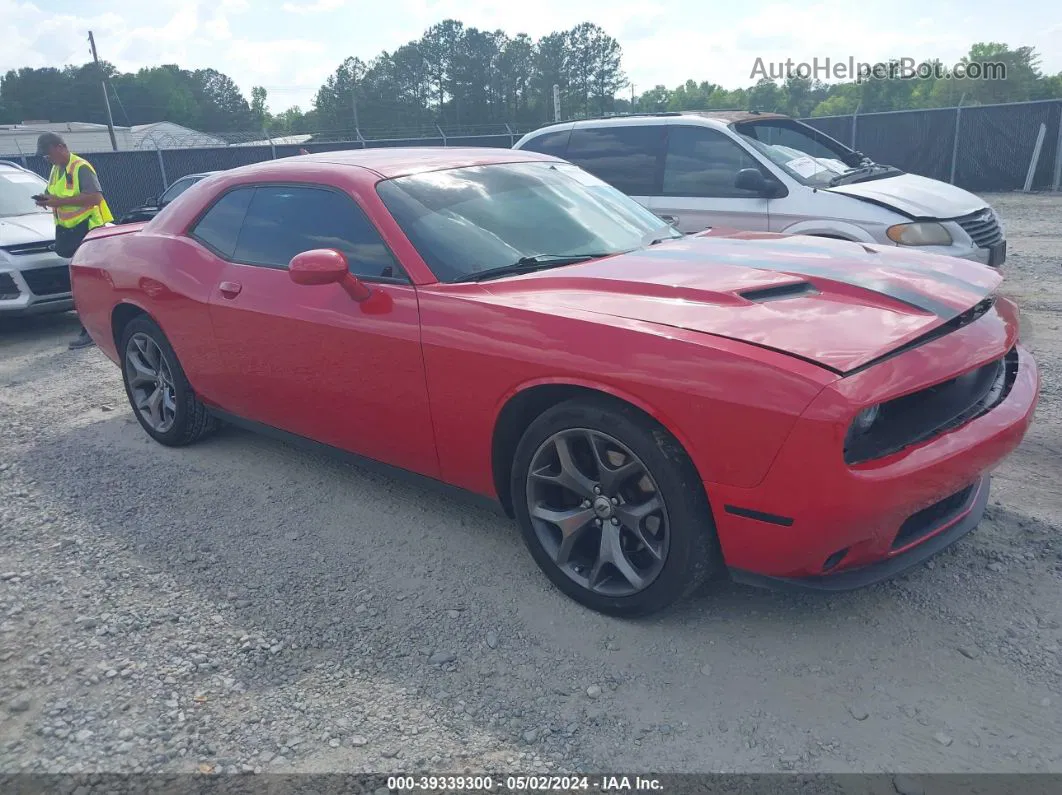 2017 Dodge Challenger Sxt Plus Red vin: 2C3CDZAG4HH554901