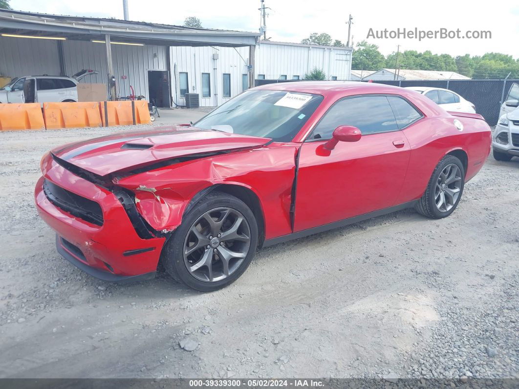 2017 Dodge Challenger Sxt Plus Red vin: 2C3CDZAG4HH554901