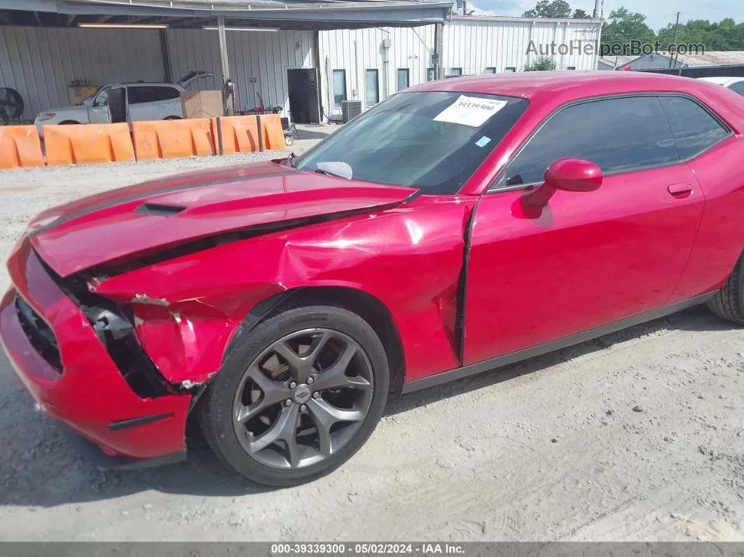 2017 Dodge Challenger Sxt Plus Red vin: 2C3CDZAG4HH554901