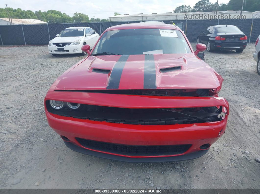 2017 Dodge Challenger Sxt Plus Red vin: 2C3CDZAG4HH554901