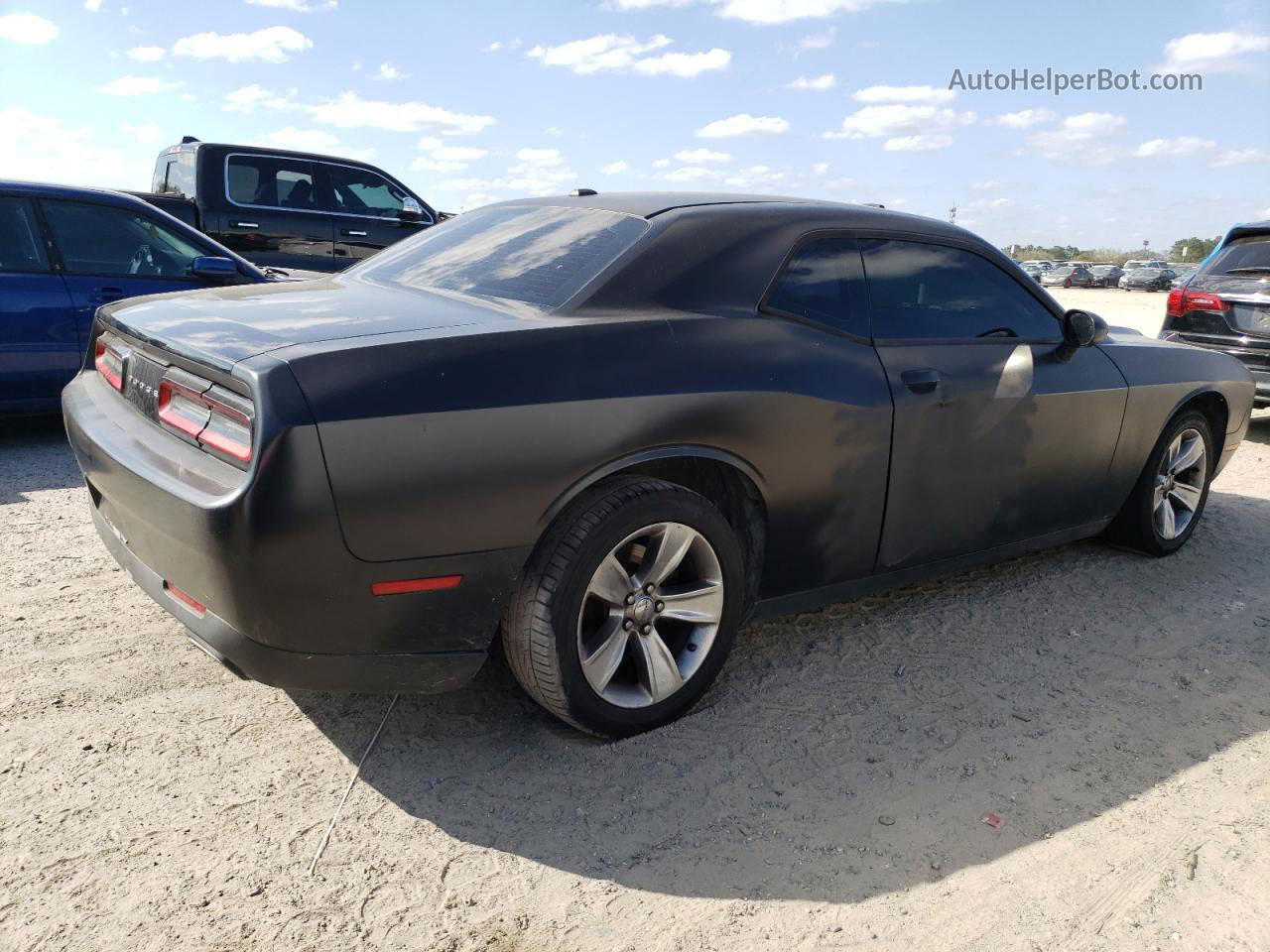 2017 Dodge Challenger Sxt Black vin: 2C3CDZAG4HH572704