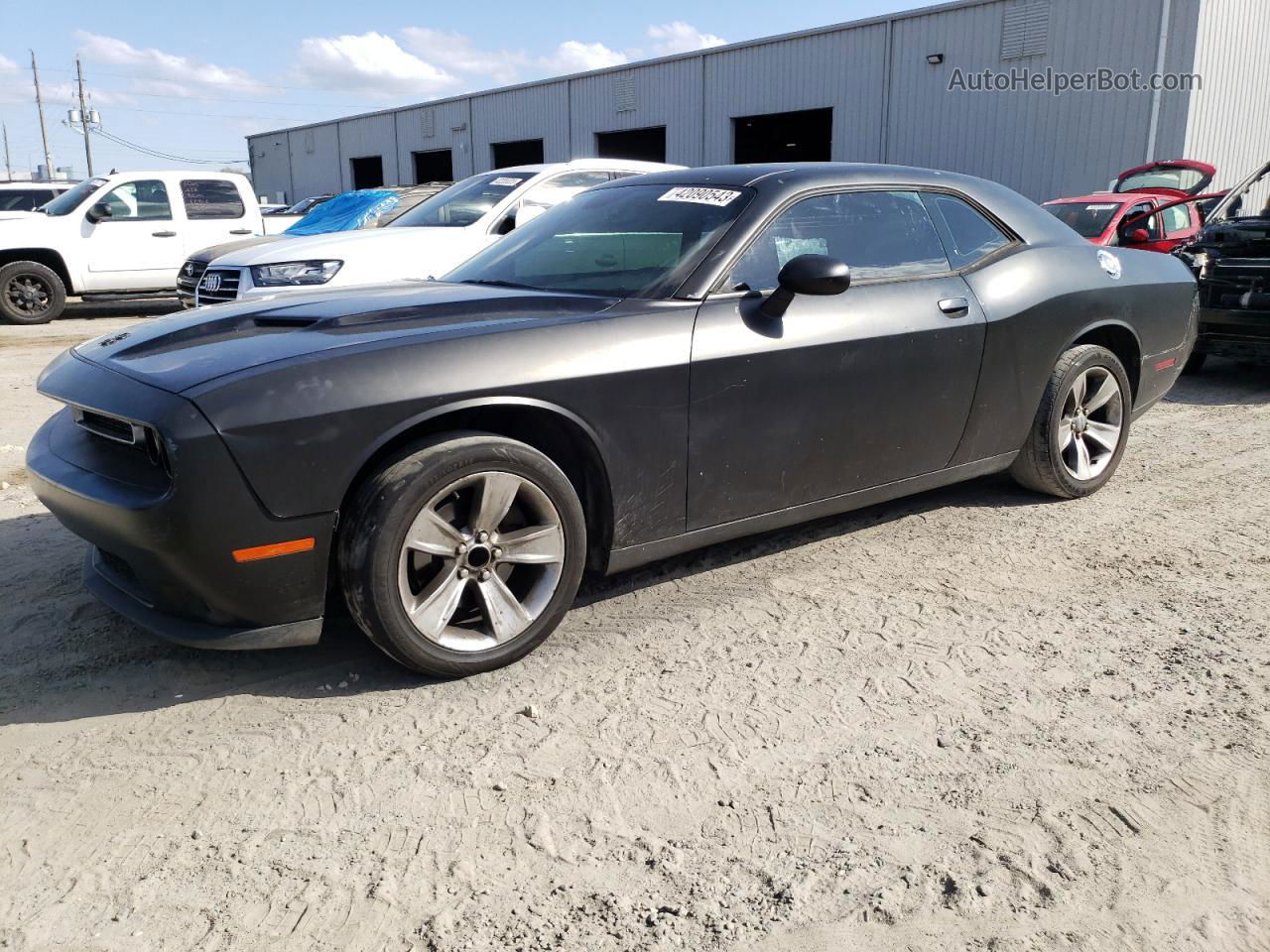 2017 Dodge Challenger Sxt Черный vin: 2C3CDZAG4HH572704