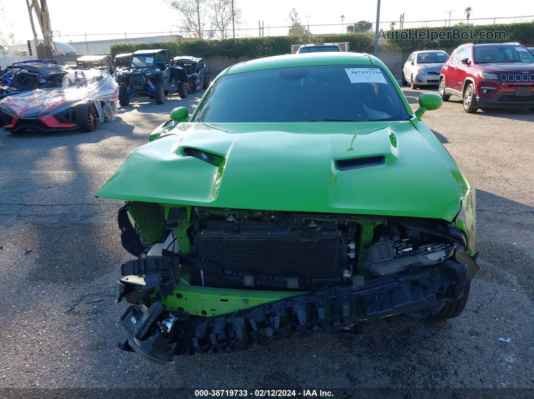 2017 Dodge Challenger Sxt Green vin: 2C3CDZAG4HH574081