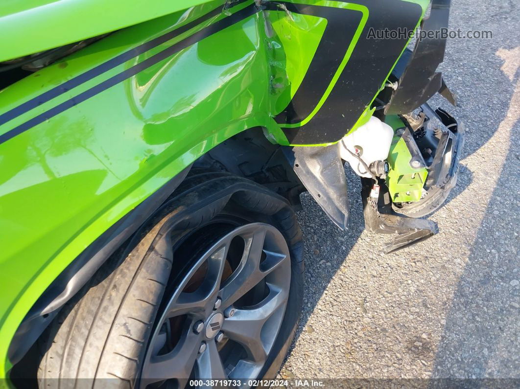 2017 Dodge Challenger Sxt Green vin: 2C3CDZAG4HH574081