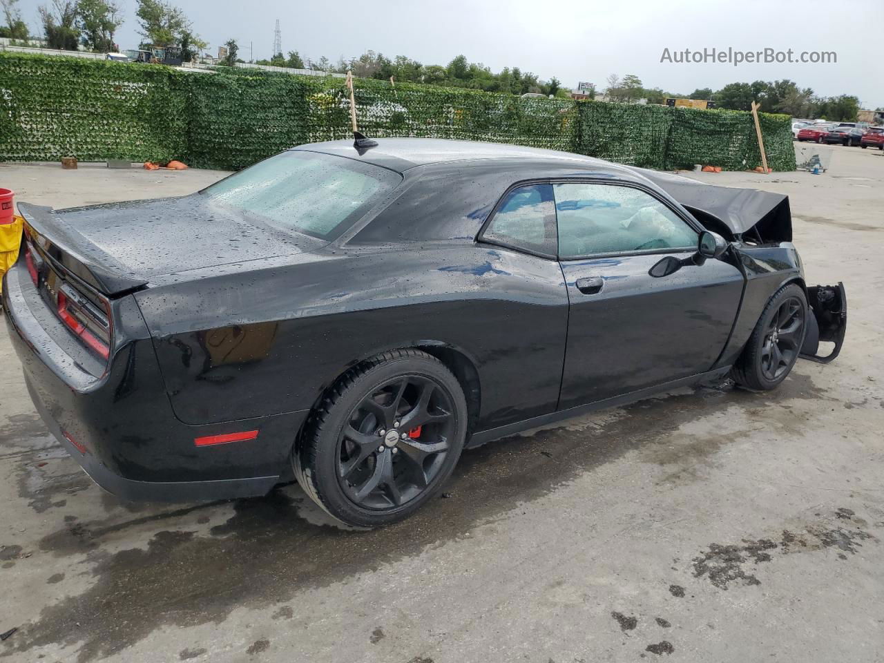 2017 Dodge Challenger Sxt Black vin: 2C3CDZAG4HH633095