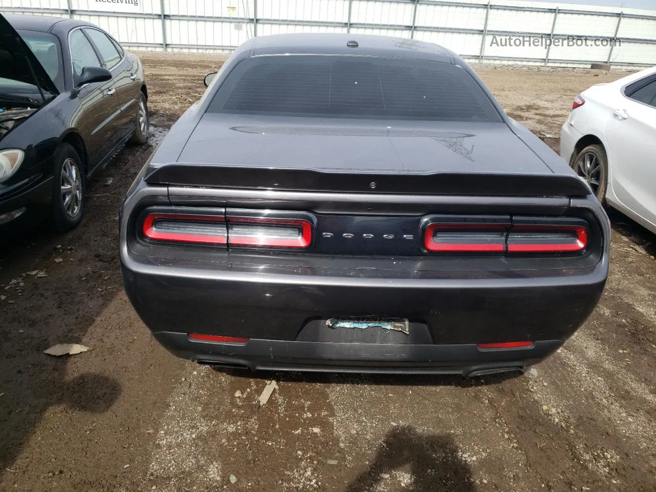 2018 Dodge Challenger Sxt Gray vin: 2C3CDZAG4JH161809