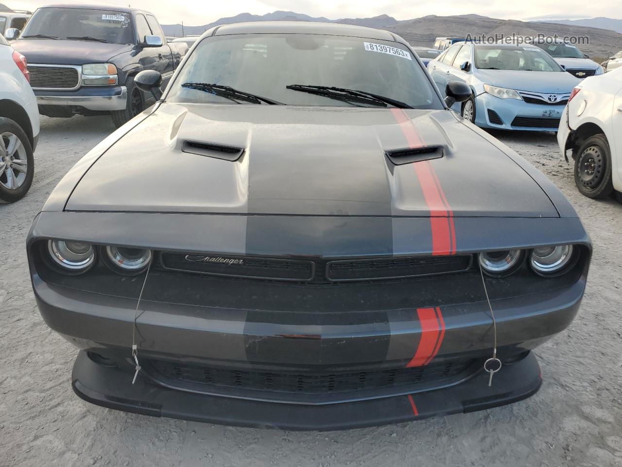 2018 Dodge Challenger Sxt Black vin: 2C3CDZAG4JH252224