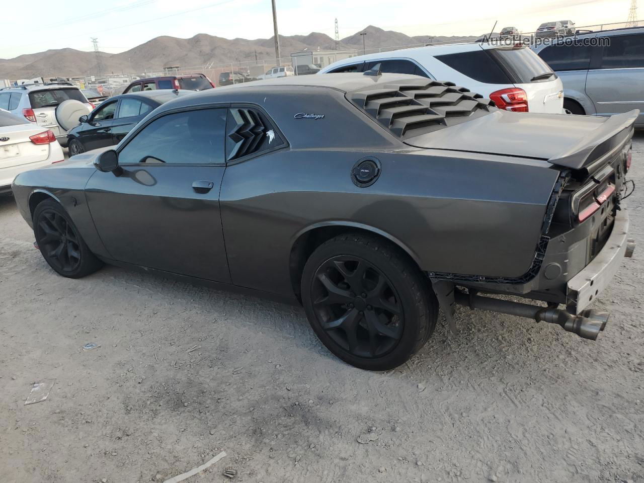 2018 Dodge Challenger Sxt Black vin: 2C3CDZAG4JH252224