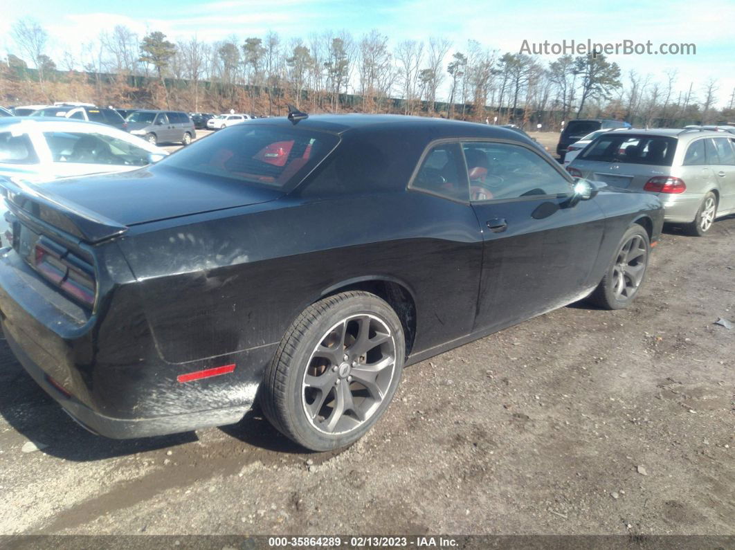 2018 Dodge Challenger Sxt Plus Black vin: 2C3CDZAG4JH252692