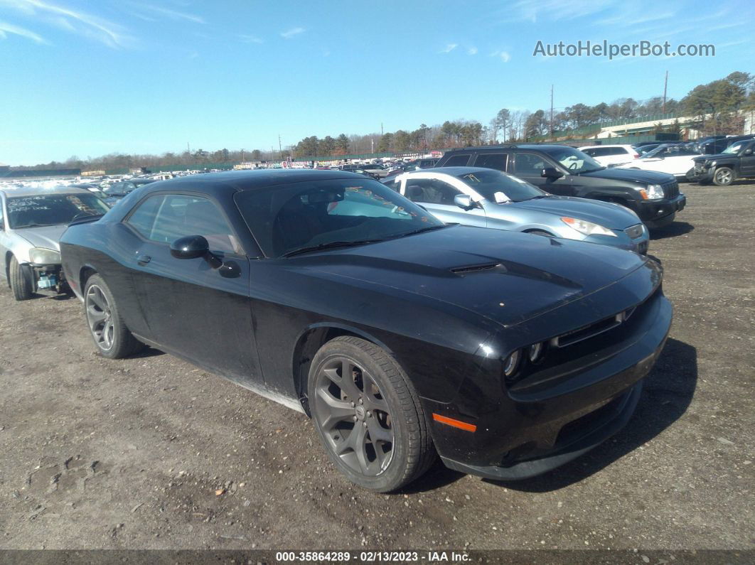 2018 Dodge Challenger Sxt Plus Черный vin: 2C3CDZAG4JH252692