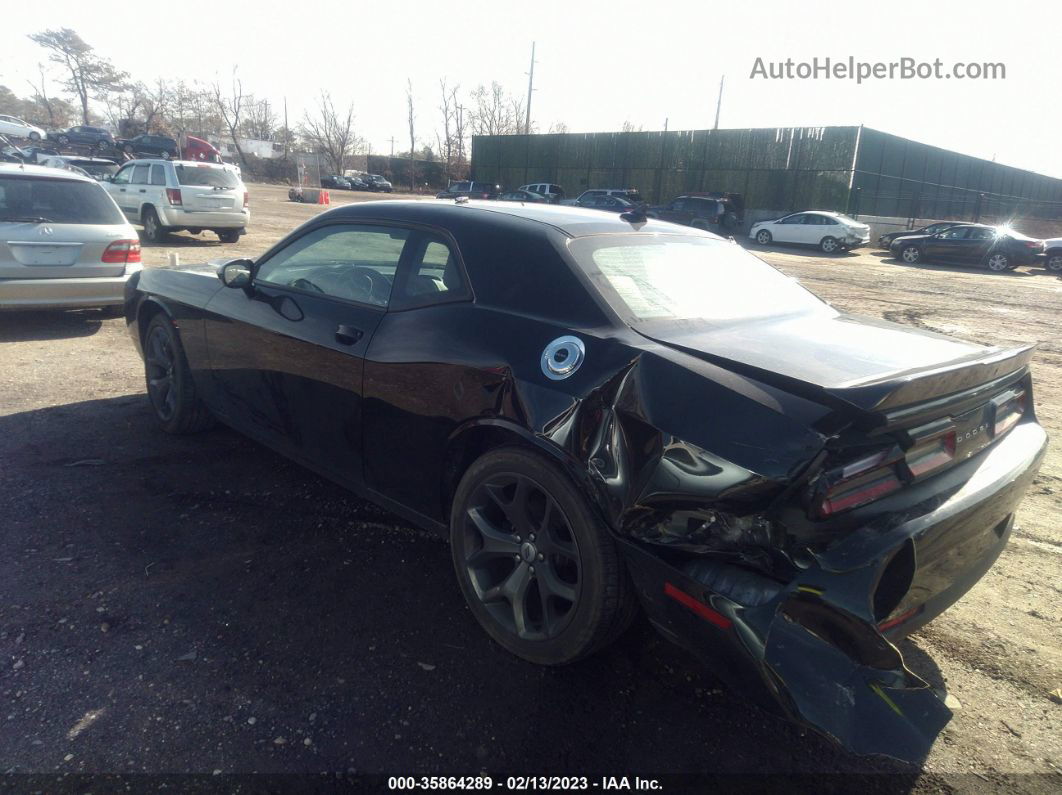 2018 Dodge Challenger Sxt Plus Black vin: 2C3CDZAG4JH252692