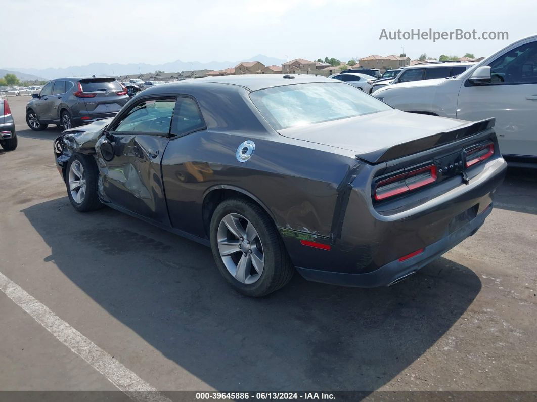 2018 Dodge Challenger Sxt Gray vin: 2C3CDZAG4JH294893