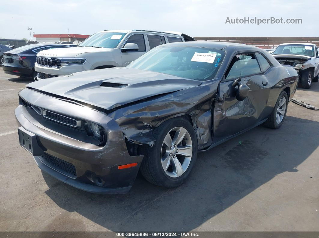 2018 Dodge Challenger Sxt Gray vin: 2C3CDZAG4JH294893