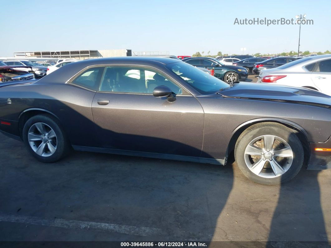 2018 Dodge Challenger Sxt Gray vin: 2C3CDZAG4JH294893