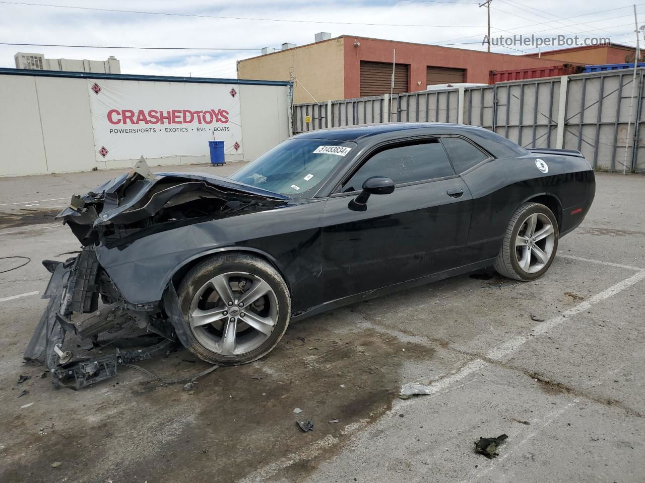 2018 Dodge Challenger Sxt Черный vin: 2C3CDZAG4JH327682