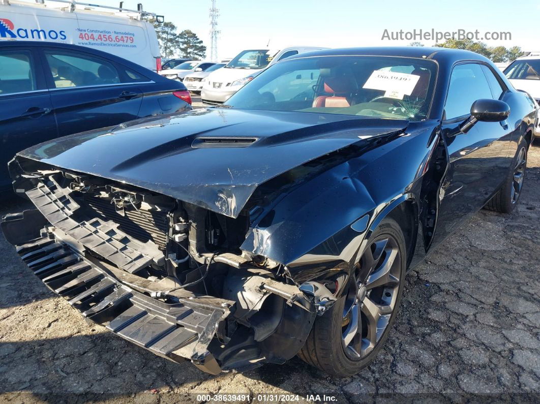 2018 Dodge Challenger Sxt Plus Black vin: 2C3CDZAG4JH327715