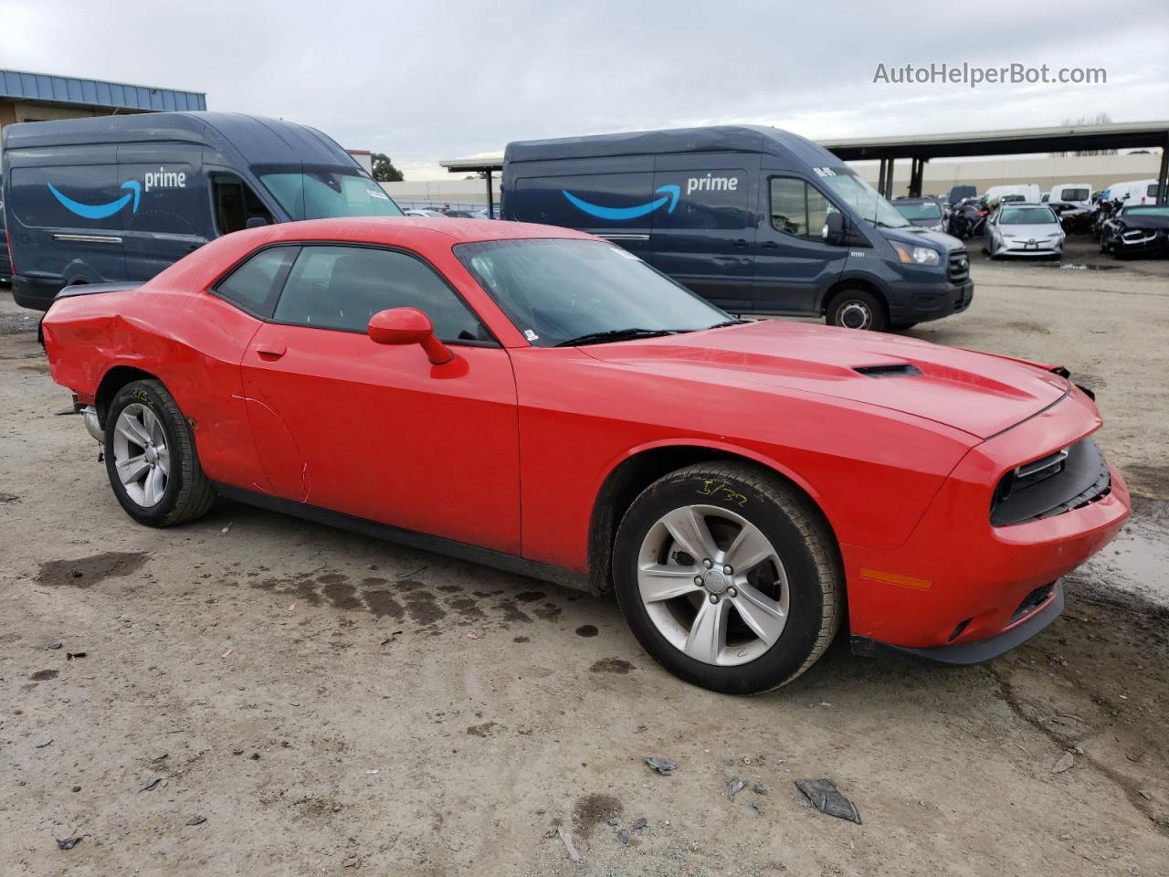 2023 Dodge Challenger Sxt Red vin: 2C3CDZAG4PH573690