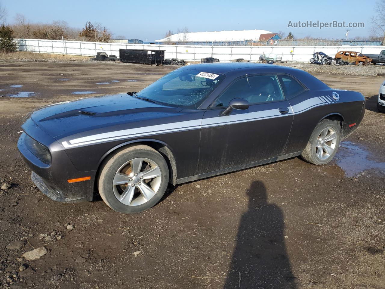 2015 Dodge Challenger Sxt Black vin: 2C3CDZAG5FH821332