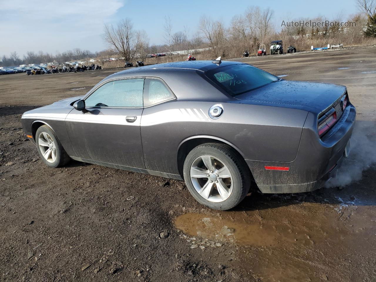 2015 Dodge Challenger Sxt Black vin: 2C3CDZAG5FH821332