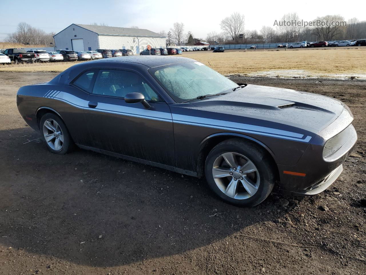 2015 Dodge Challenger Sxt Black vin: 2C3CDZAG5FH821332