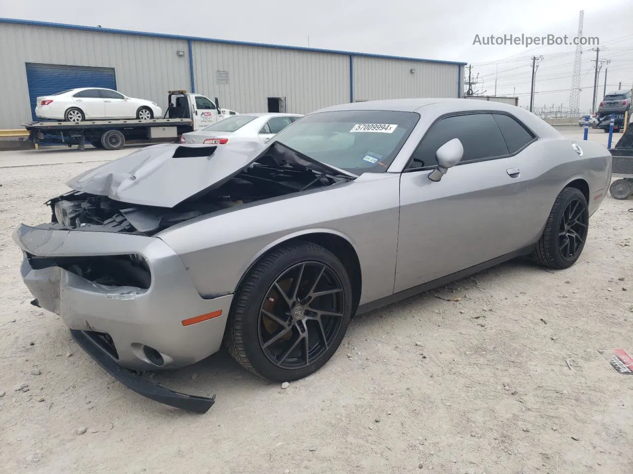 2015 Dodge Challenger Sxt Silver vin: 2C3CDZAG5FH909698