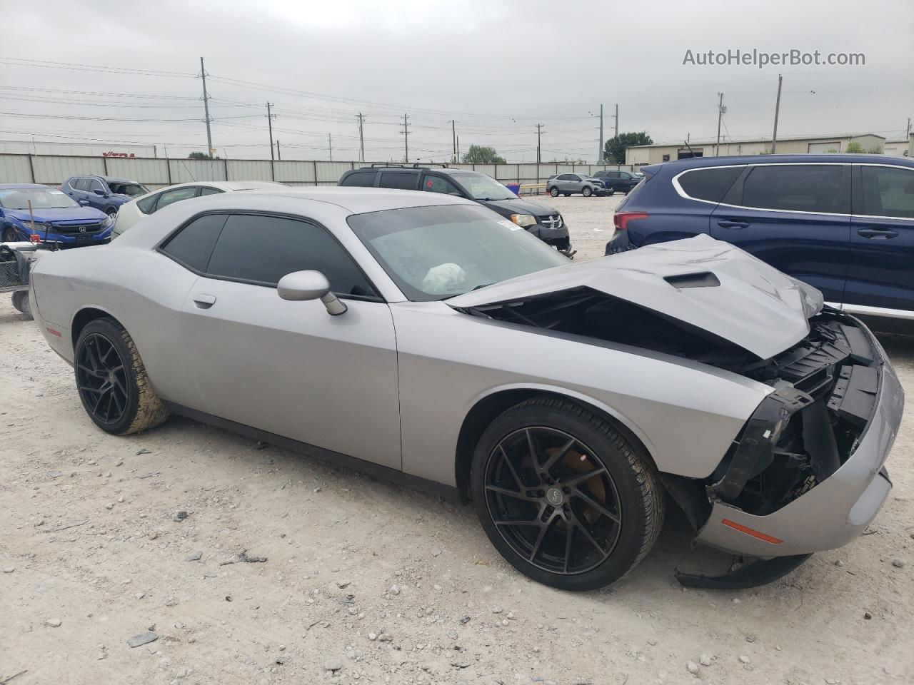 2015 Dodge Challenger Sxt Silver vin: 2C3CDZAG5FH909698