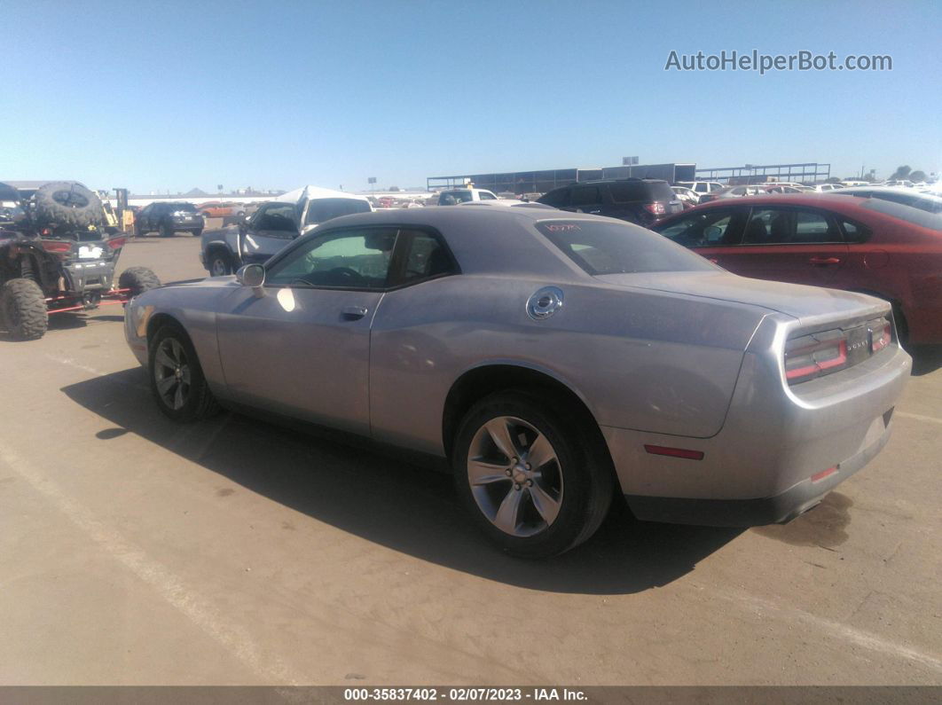 2016 Dodge Challenger Sxt Silver vin: 2C3CDZAG5GH107721