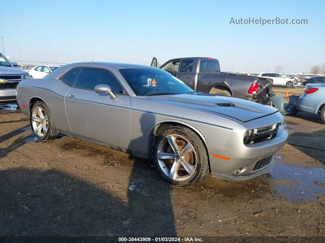 2016 Dodge Challenger Sxt Silver vin: 2C3CDZAG5GH142985