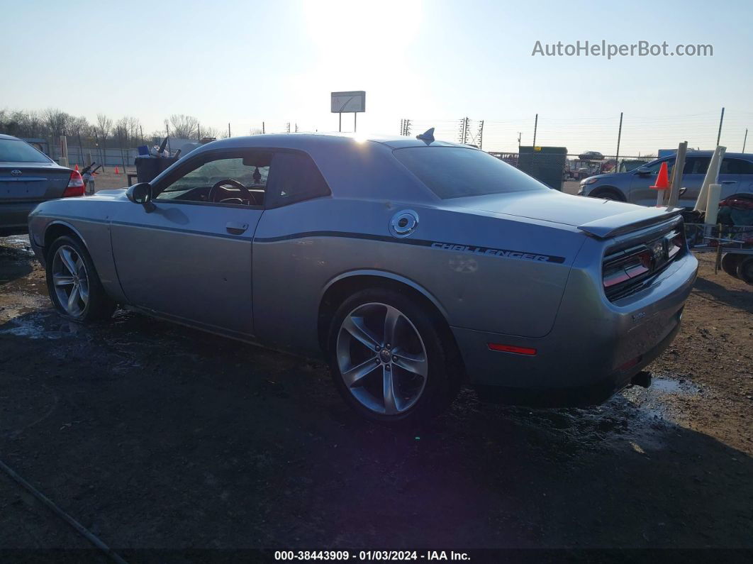 2016 Dodge Challenger Sxt Silver vin: 2C3CDZAG5GH142985