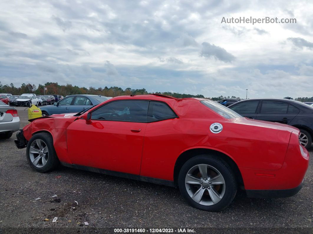 2016 Dodge Challenger Sxt Red vin: 2C3CDZAG5GH274984