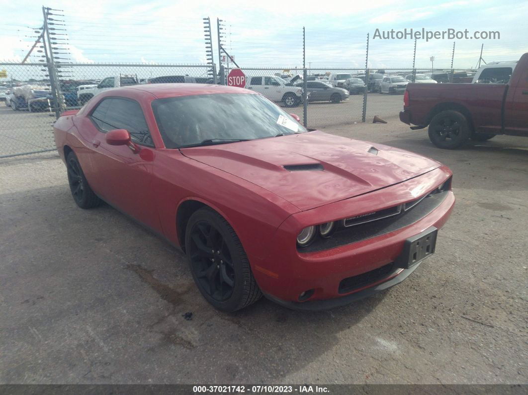 2016 Dodge Challenger Sxt Plus Красный vin: 2C3CDZAG5GH279702